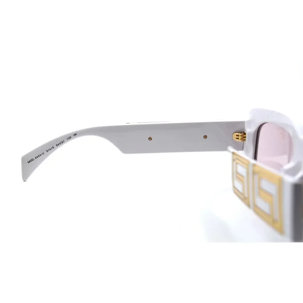 VERSACE VE4444U 314/5 White Pink Sunglasses – 100% Authentic